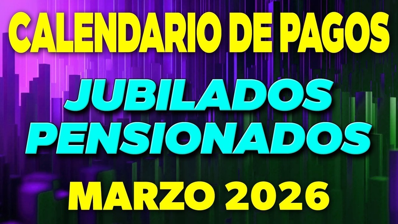 Calendario de PAGOS Jubilados y Pensionados para MARZO jubilados y # ...