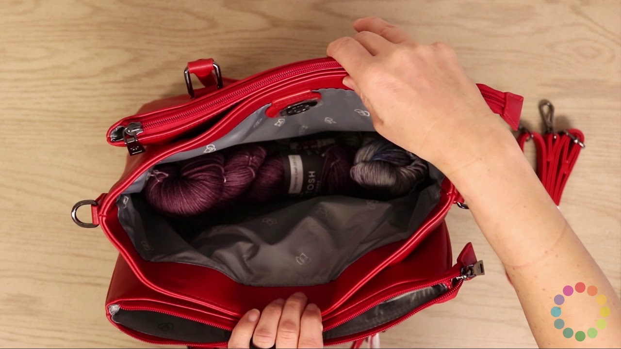 Jamieson&smith 2way スヌード&帽子　(ハンドメイド) Namaste Maker's Satchel Review - YouTube