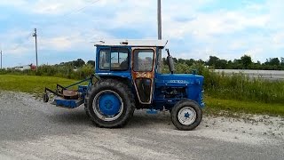 I Can't Believe The Price Of This Ford 3000 Tractor With Cab And Mower - ScooterBob Walkaround