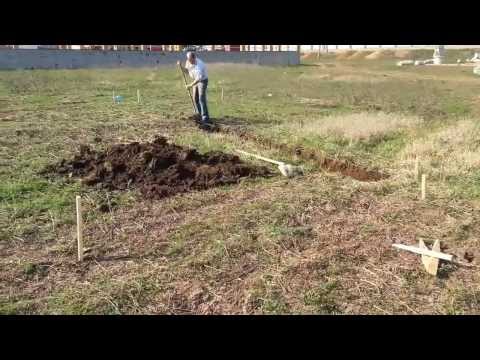 начало строительства нового дома! Разбивка участка и фундамента! начало строительства нового дома! Разбивка участка и фундамента!