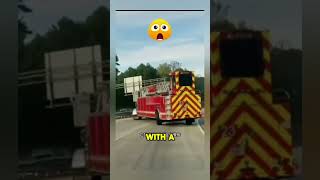 Why This Fire Truck Moves Backwards First 😲 | Genius Tech Explained!