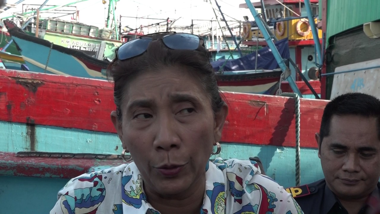 [NEWS] Menteri Susi Sidak di Pelabuhan Muara Baru Jakarta Utara