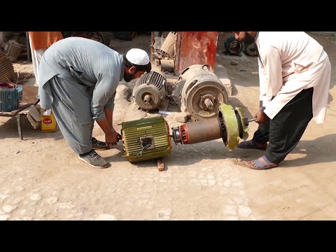 Rewinding Technique of Heavy Duty Electric Motor