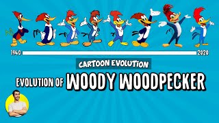 Evolution of WOODY WOODPECKER - 80 Years Explained | CARTOON EVOLUTION