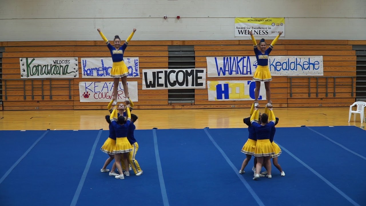 Hilo High Cheer 1st Competition 20192020 YouTube