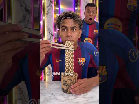 Yamal Thought He Got the Better Ramen Than Haaland 😂🍜 #parody #football #yamal
