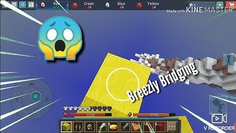 Breezly Bridging 😱😦😉 (Blockman Go : BlockyMods)