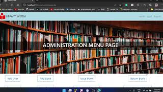 LIBRARY MANAGEMENT SYSTEM using java!!!