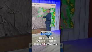 Información Red Flag Fire Warnings Tuesday Actualización