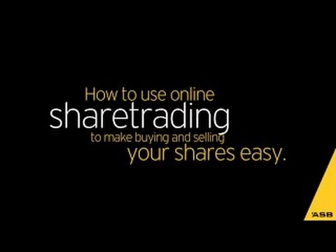 How to buy and sell shares online with ASB Securities