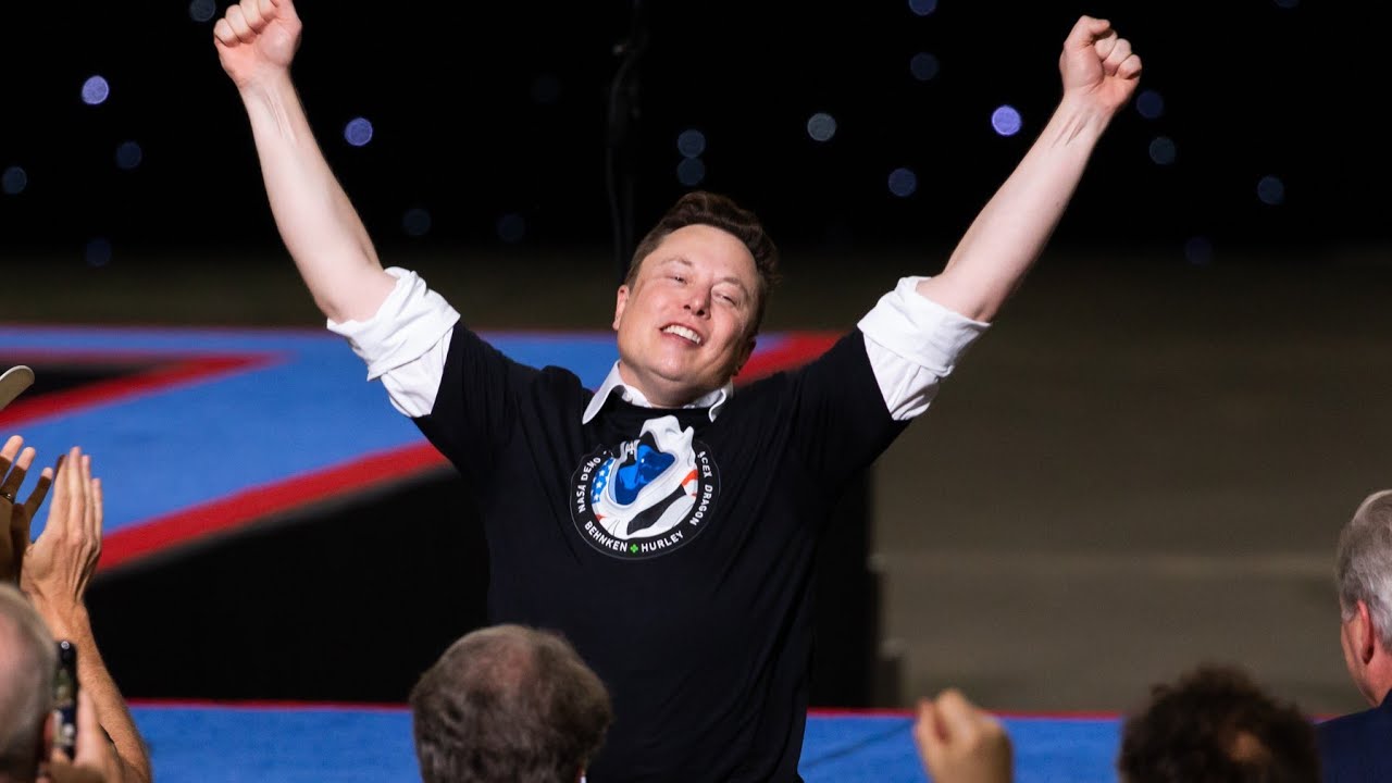 Elon Musk SpaceX Demo 2 Post Launch Press Conference YouTube