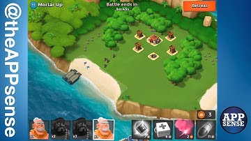 Mortar Up (10) Single Player Island - Boom Beach Walkthrough