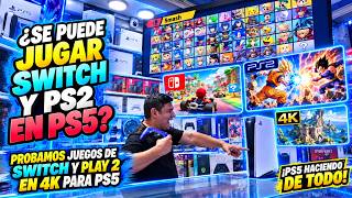 PS2 AND SWITCH ON PS5 AT 4K! 😱 | We test the NEW emulator on a jailbroken PS5 from Polvos Azules screenshot 1