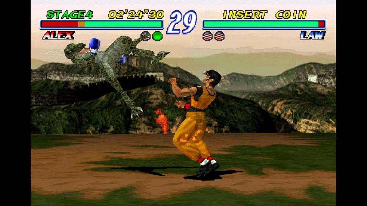 Tekken 2 - Alex | Arcade playthrough - YouTube