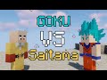 Goku vs Saitama In Minecraft