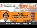 Power talk 3  bk gopi  ajay swarnkar  webinar for students  11th feb 2024 at 5pm  brahmakumaris