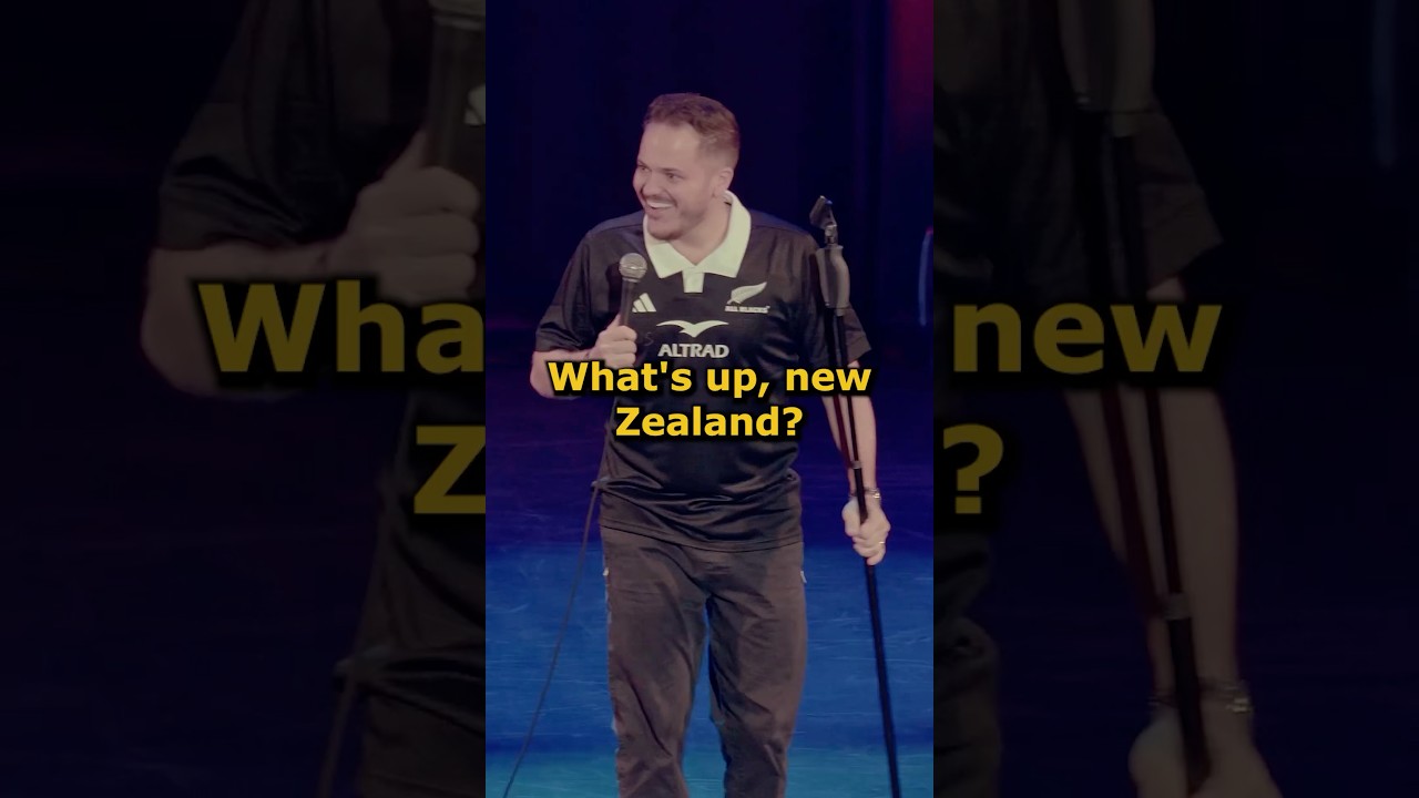New Zealand #funny #jokes #crowdwork #standupcomedy #newzealand #allblacks #rugby