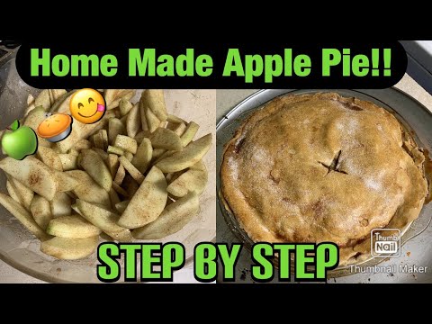 Baking An Apple Pie From Scratch 🍏 🥧 (SpookTober)