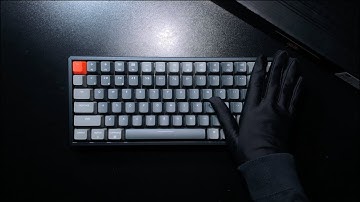 Keychron K2 Wireless Mechanical Keyboard Unboxing | Lighting Effects | Typing Sound | ASMR