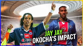 Ronaldinho’s Master…Jay Jay Okocha