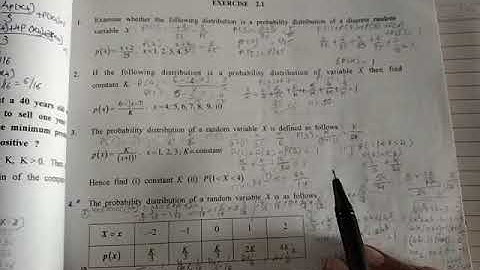Statistics part 2 ch 2 random variable and discrete probability distribution