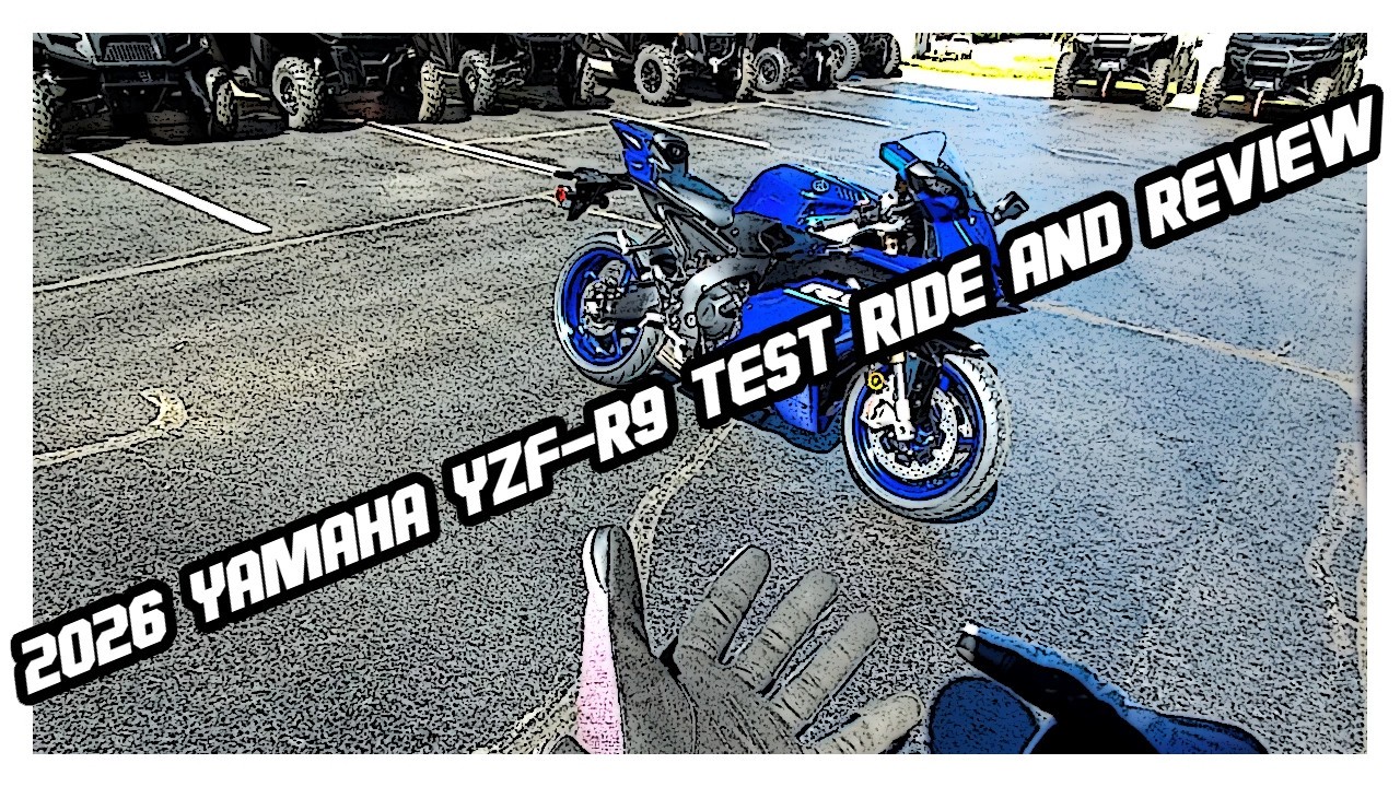 2026 Yamaha YZF-R9 Test Ride and Review - YouTube