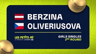 Les Petits As 2023 | Girls Singles 2R | Keisija Berzina vs Sara Oliveriusova screenshot 4