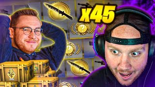 TIMTHETATMAN REACTS TO OHNEPIXEL OPENING 45 GOLDS