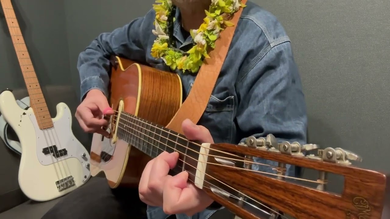 Liliʻu Ē / slack key guitar in “F wahine tuning”