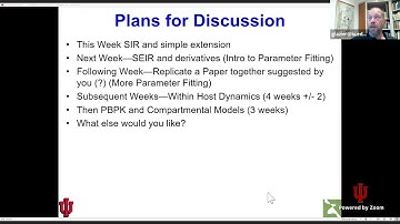 ENG340/599 COVID Modeling Lecture 3 Epidemiology Models SIR Models