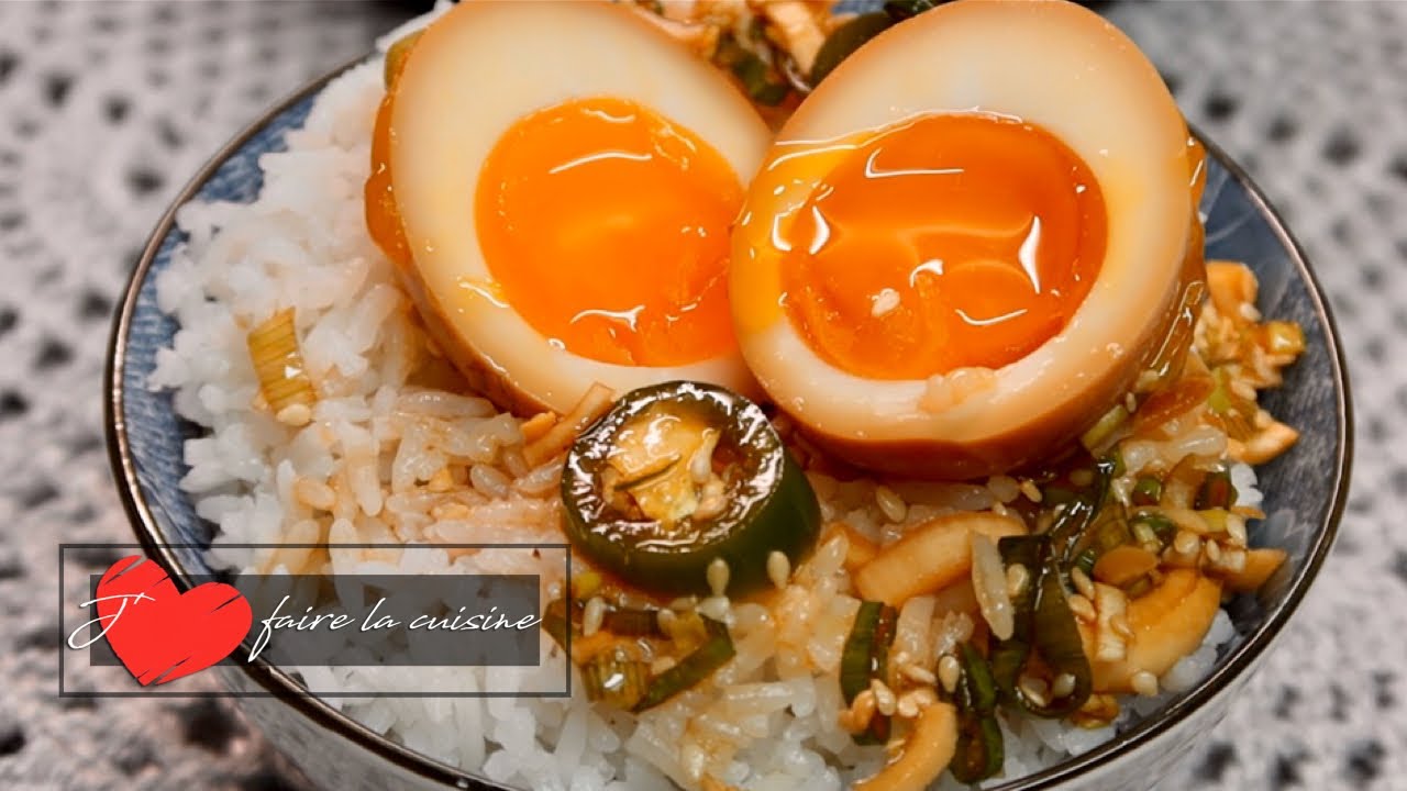 ♥︎ Œufs marinés Coréen (recette facile) ♥︎ Chez Nguyen ♥︎ i like cooking ♥︎