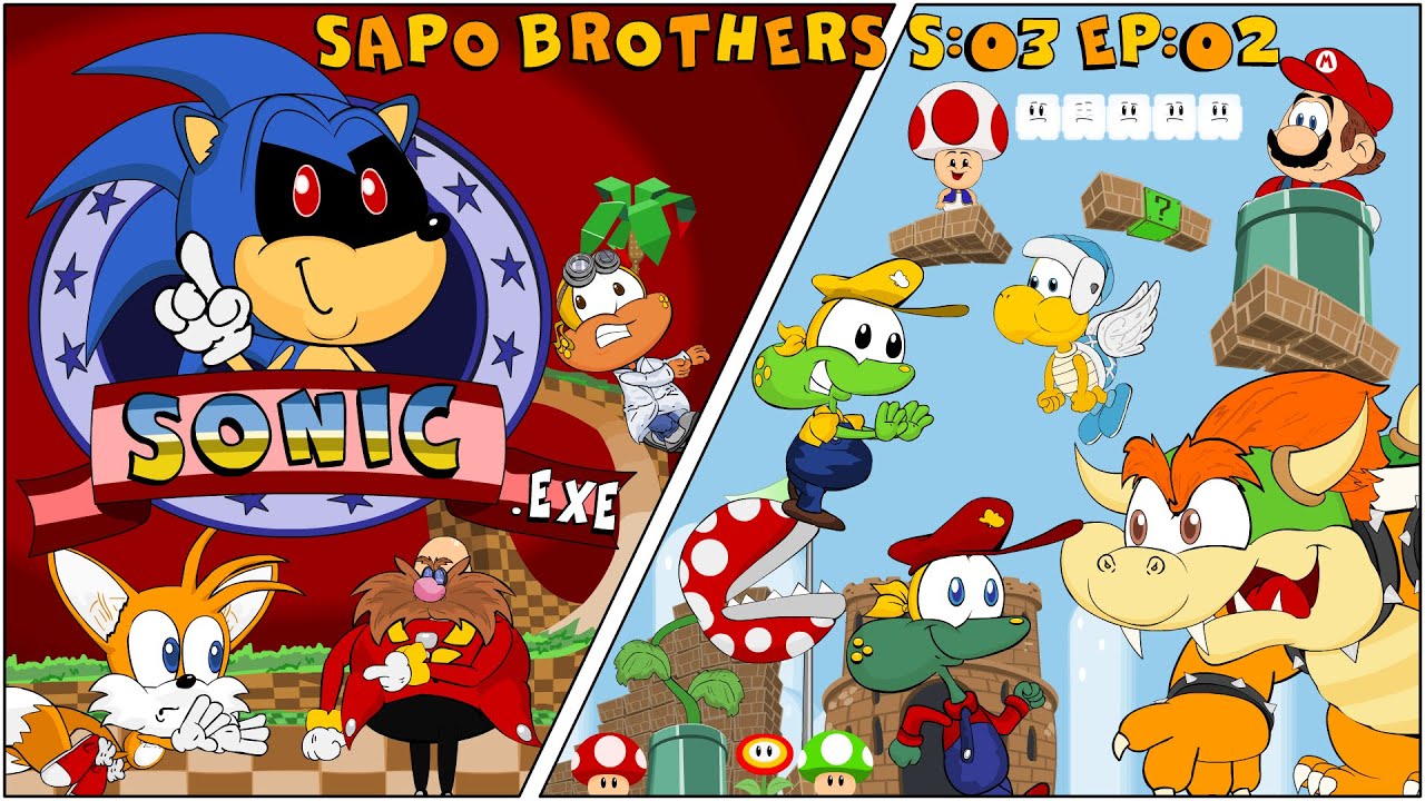 Sapo Brothers: Poppy PlayTime! Mommy Long Legs em Desenho Animado