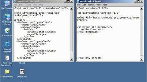 XML Tutorial   57 XSL Templates Pt 1