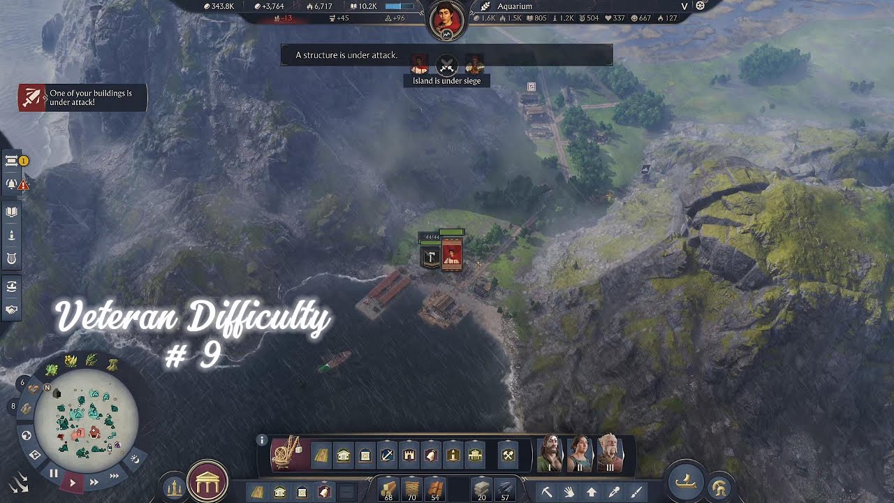 Veteran difficulty would I be able to survive? - Anno 117 Gameplay - No commentary - EP 9