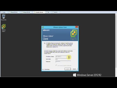 Install VMware vSphere Client and Access ESXi Host - Part 2