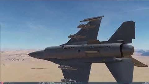 DCS F-16 Falcon Neutralizes SAMs With MK-82 Snake Eyes and Strafes A Dozen Fuel Trucks