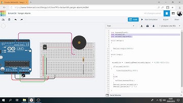 Tinkercad ile Arduino Bölüm 58 : Yangın Alarmı