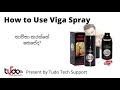 How to use viga spray       