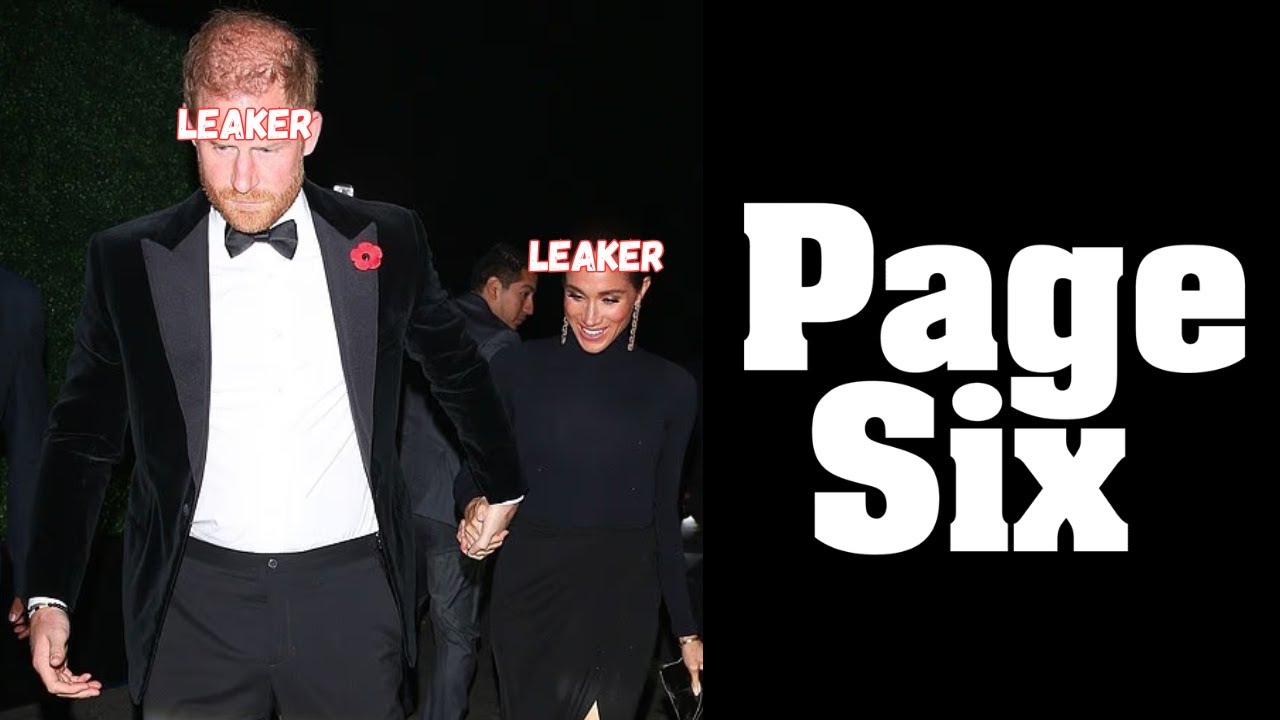 Harry & Meghan LEAK to Page Six Faking Royal Source YouTube