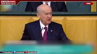 Mhp Genel Başkanı Devlet Bahçeli: \