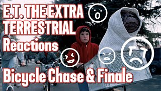 E.T. THE EXTRA-TERRESTRIAL Reactions - Bicycle Chase & Finale
