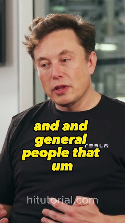 Tesla talking tech with Elon Musk #shorts - YouTube