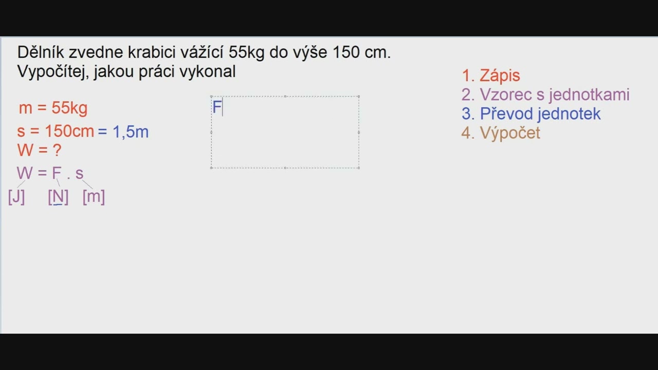 01 Práce - výpočet