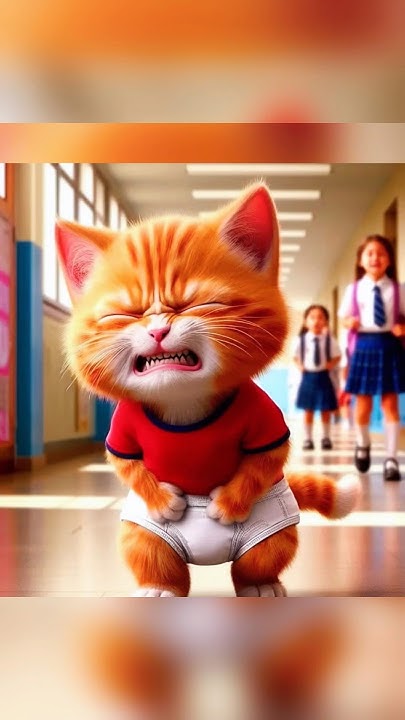 КОТИК ОПИСАЛСЯ в ШКОЛЕ 😭💔#котики #shorts #новости #истории #рек # ...