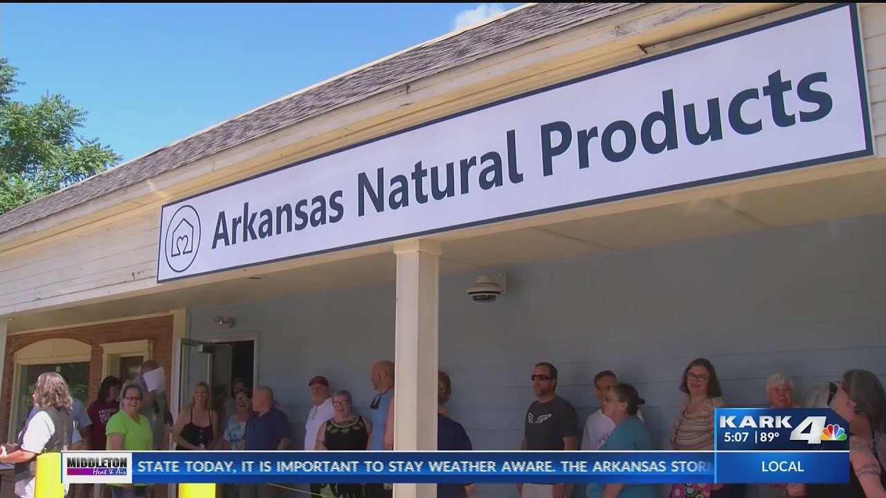 Third medical marijuana dispensary opens in Arkansas YouTube