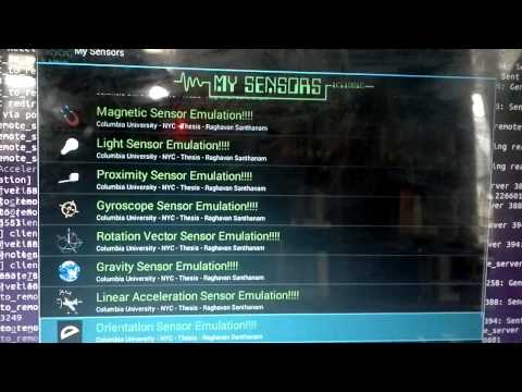 MS in CS Thesis - SensorEmulation - 10 Sensors - Remote Server Scenario - CU, NYC