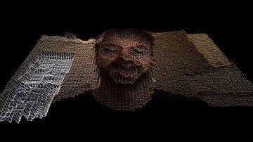 Max/MSP - Audio Reactive Webcam 3D Mesh (portuguese cc)