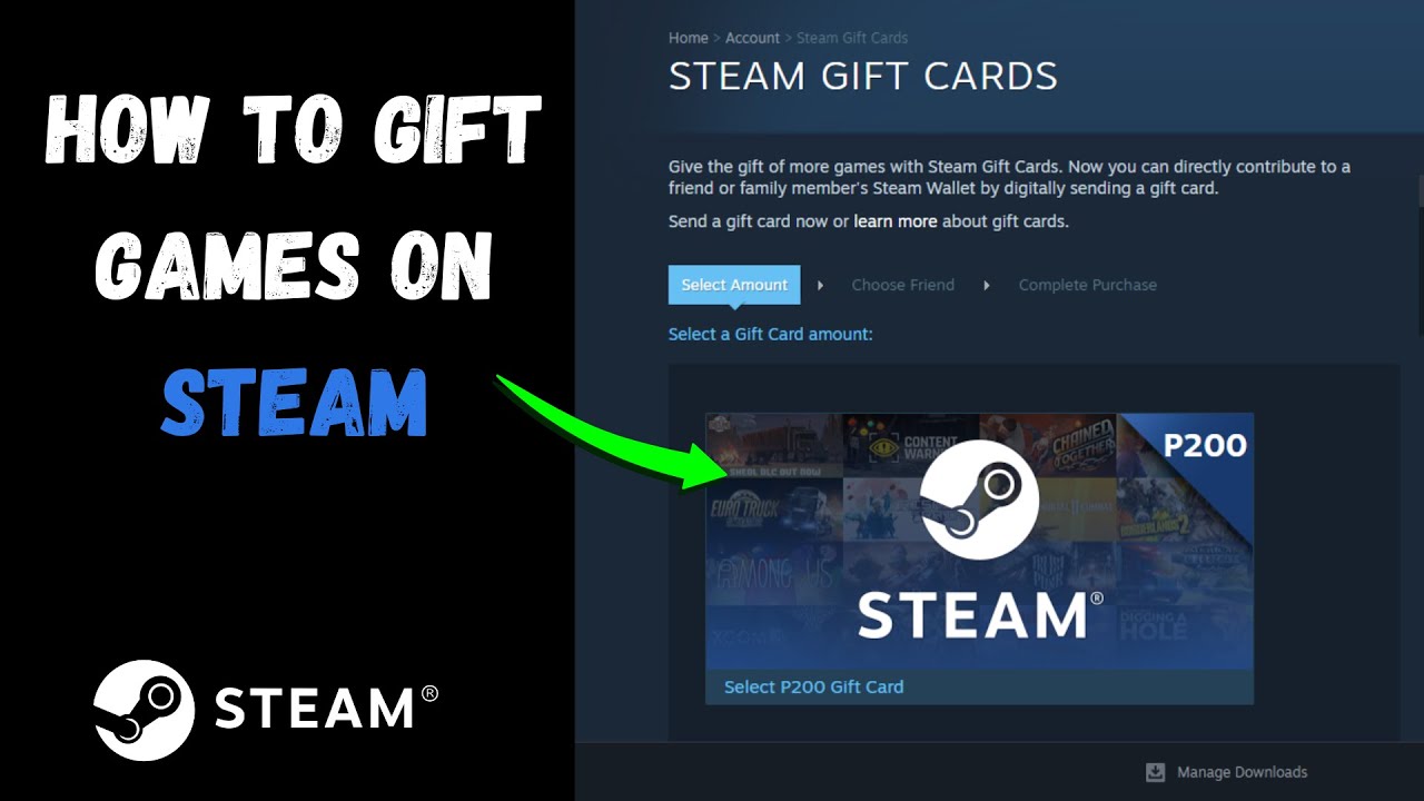 How To Gift Games On Steam 2025 Full Guide For PC Mobile YouTube 