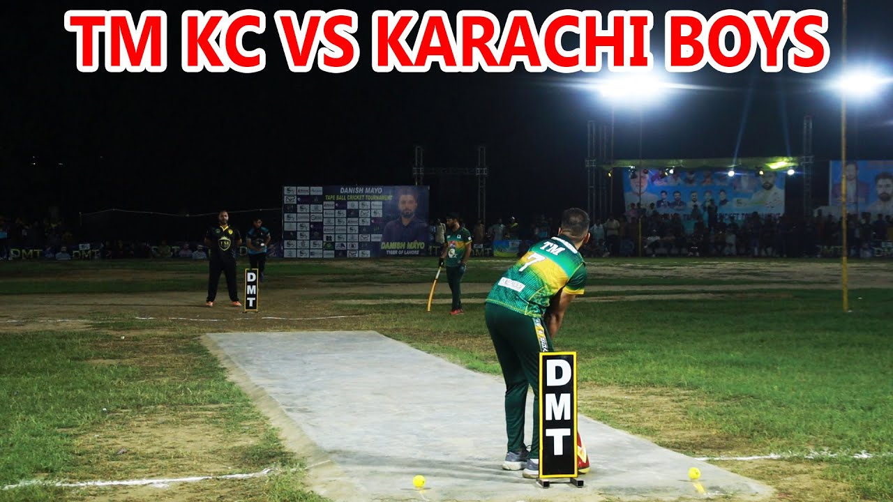 TAMOUR MIRZA KHURRAM CHAKWAL VS KARACHI BOYS 99 RUNS NEED 36 BALLS ...