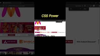 Power of CSS || Website making only with HTML & CSS